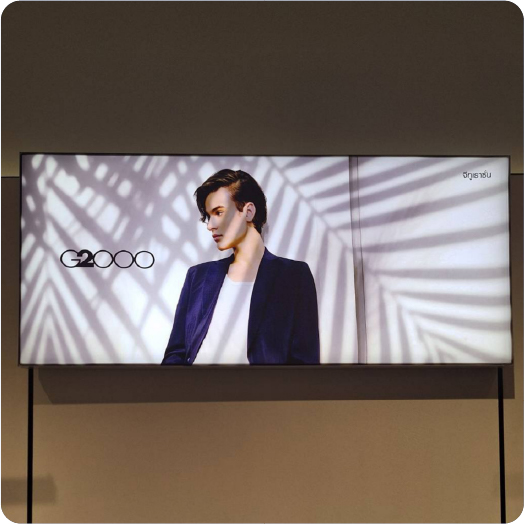 งานพิมพ์ผ้าสำหรับงานบูธและจัดแสดงสินค้า