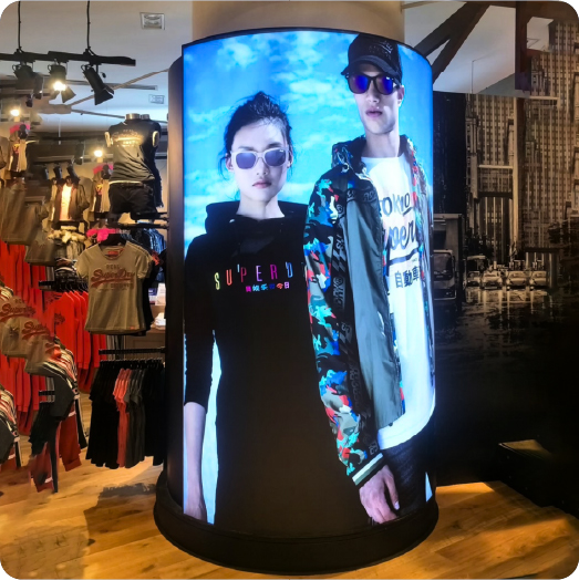 งานพิมพ์ผ้าสำหรับงานบูธและจัดแสดงสินค้า