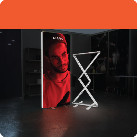 แบคดรอปผ้าออกไฟพับได้